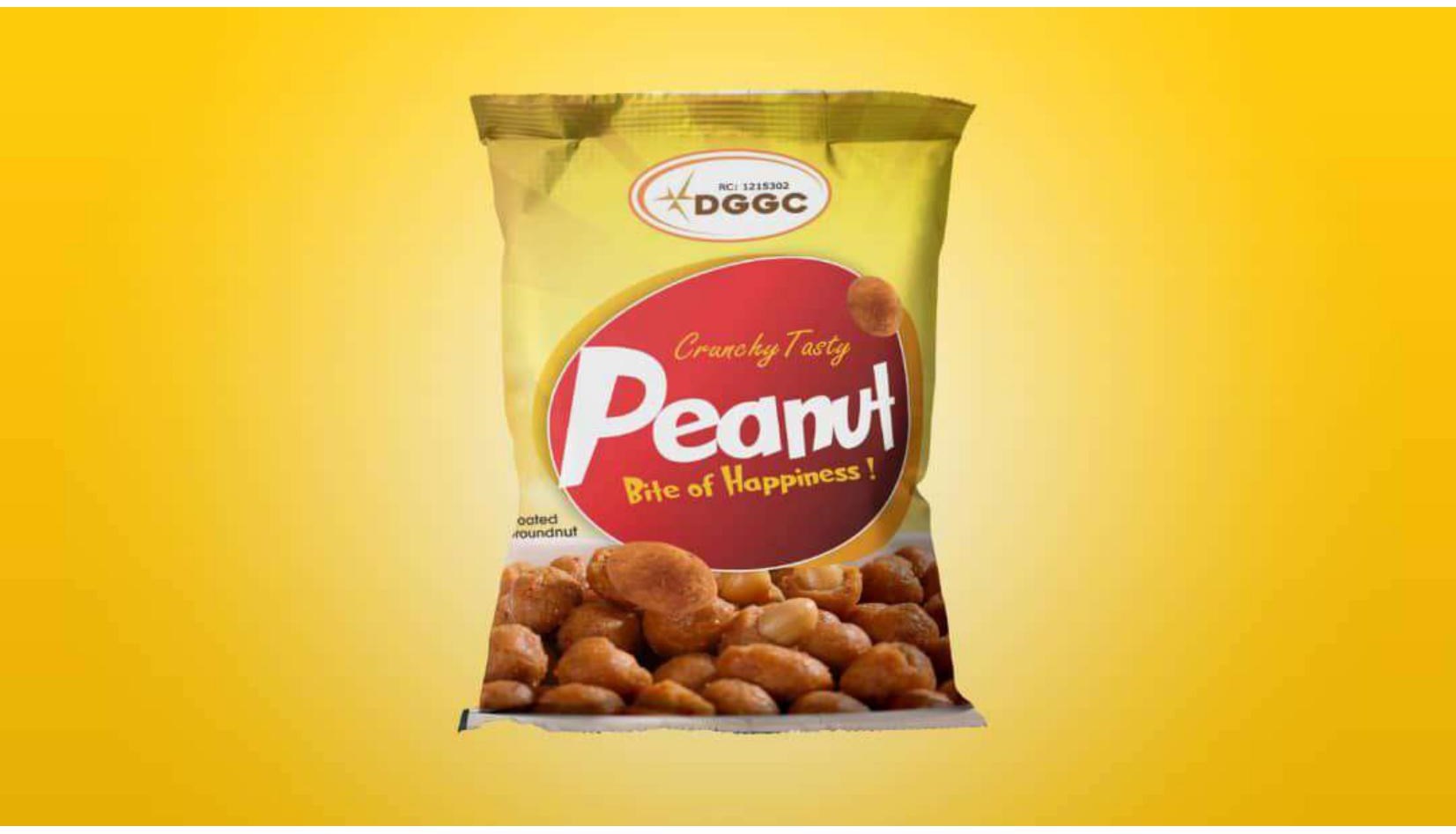 Peanut snack product packaging concept